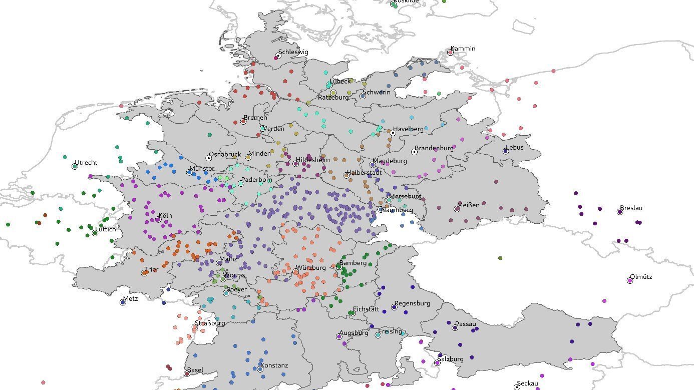 Probleme Und Ergebnisse Der Digitalen Lokalisierung Historischer Orte